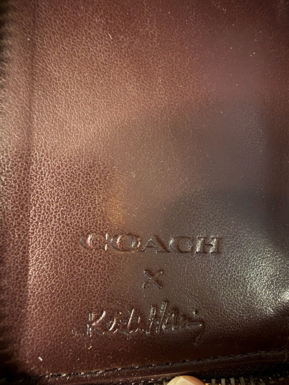 Coach X Keith Haring Limited Edition Zip Around Wallet - Picture 9 of 10